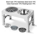 Elevated Dog Feeder with Adjustable Raised Stand