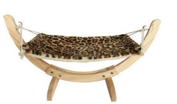 Cat Hammock Wooden Bed Pet