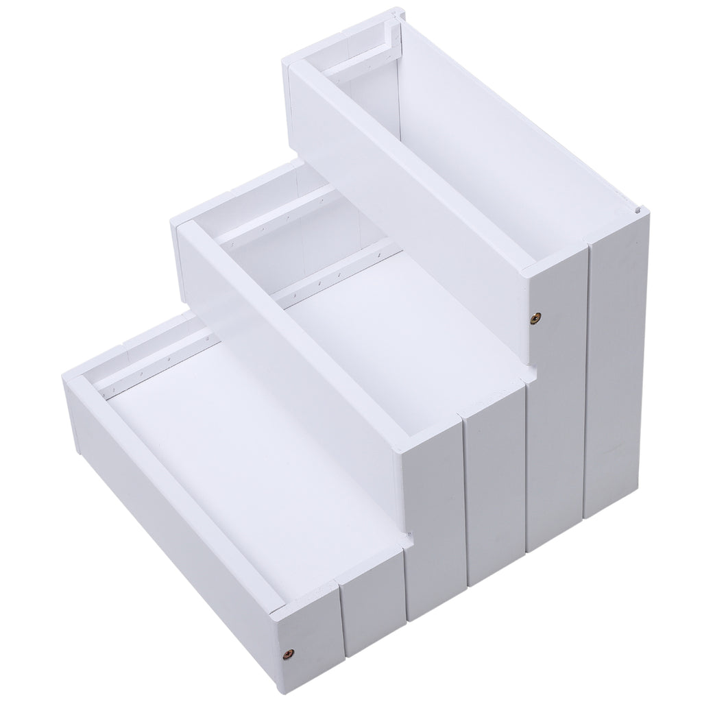 3 Step Carpeted Non Slip Pet Stairs Ramp