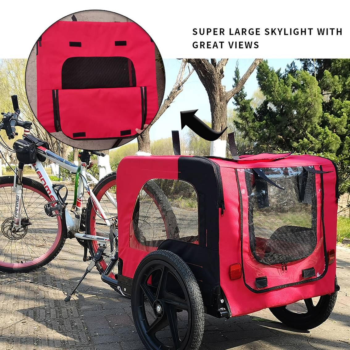 Bicycle Trailer For Pets Outdoor
