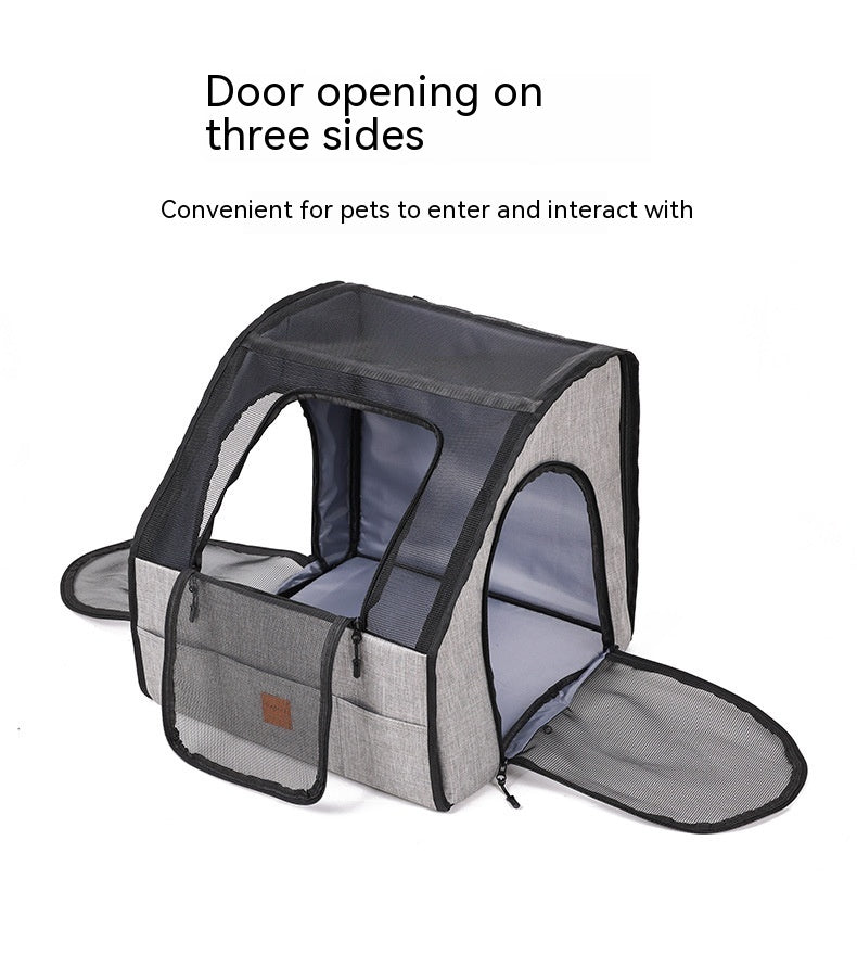 Pet Car Supplies Dog  Cage Nest Go Out Portable