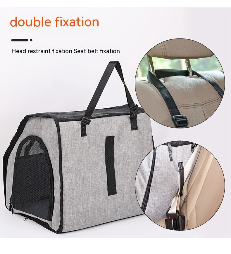 Pet Car Supplies Dog  Cage Nest Go Out Portable