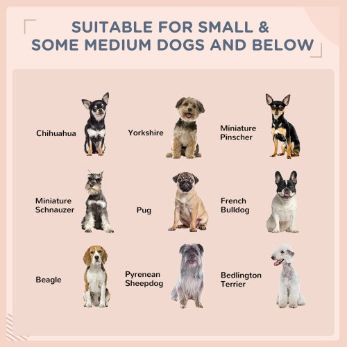 PawHut Wicker Dog House Outdoor With Canopy,